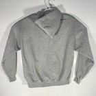 Vintage Gold s Gym Gray Zip Up Hooded Sweatshirt Embroidered Men s Large Xl  