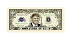 250 - Donald Trump President Money Fake Dollar Bills Commander In Chief Million 