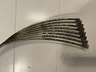 Vintage Curtis Jere Modernist Abstract Gold Metal Wave Hanging Brass Sculpture