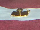 Orig  Rare 30 s - 40 s Era Waterman Steam Ship Line Cap  Hat Badge W  S b