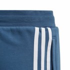 Nwt Adidas Originals Fleece Shorts 3 Stripes Blue Fm5651 Youth
