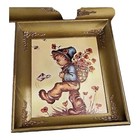 Lot Of 3 Vintage Hummel Lithograph Evans Print Art Pictures Framed 
