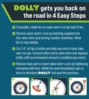 Dolly Latex Free Eco-friendly Emergency Tire Sealant 16oz