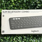 Logitech Pebble 2 Combo Wireless Keyboard   Mouse Logit Bolt Usb Pc   Mac Black