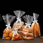 Satin Ribbon White Bow Decor 2 5  Premade Pink Twist Tie Bows For Gift Wrapping 