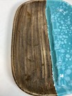 Vintage Mid Century Modern Mcm Jaru Ashtray Turquoise Brown