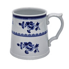 Spode Finestone Gloucester Blue Tankard Mug s  Excellent