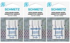 Schmetz Hemstitch   Wing Sewing Machine Needles X2  Size 100 16 -buy 2  3rd Free