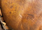 Vtg 1930s Joe Ducky Medwick Marathon Baseball Glove Split Finger Mitt Hof Wsc