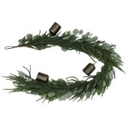St  Nicholas Square   Brass Bell   Pine Garland