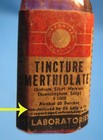 Vintage Dr  Sachs Tincture Merthiolate Bottle Made By Eli Lilly Free Shipping  8