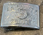 New Vintage Rare Anne Arundel County Police Department Belt Buckle In Package