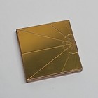 Vtg Volupte Gold Seashell Metal Makeup Compact Mirror Collectible Vanity Ladies