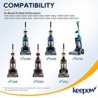 Bissell Compatible Carpet Cleaner Nozzle Cleaning Tool Replacement Part