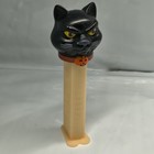 Vintage Pez Dispenser Halloween Black Cat On Glow-in-the-dark Stem  Loose