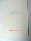 Ss Statendam Holland Am Lines Dinner Menu 1963  the Dutch Fisheries  Art  11788