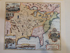 Old Maps Of America Decorative Maps For Framing