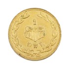 1909 Gold 1 Dwt Alaska-yukon-pacific Expo Gold Token Choice Au