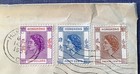 Hong Kong Scarce Red Cross Pow   1954 Air Mail Cover Gen  ve