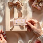 Floral Business Thank You Cards 100 Pack 2x3 5 