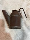 Antique C George Hazleton Pa Miner Oil Wick Cap Lamp  tea Pot  Hat Oilwick