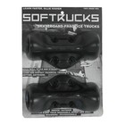 Softrucks Indoor Practice Skateboard Trucks  black 