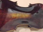 Antique Baader Violin With Lion Head Scroll