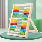 Wooden Bead Abacus Kids Educational Math Learning Colourful Toy Counting Numbers
