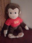 Vtg Gund Kohl s Cares Curious George Plush 2001 Red Shirt Stuffed Animal Toy 10 