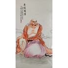 Antique  Chinese Famille Rose Porcelain Plaque 19th Century