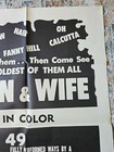 1969 Man   Wife Educational Film For Married Couple Adults Only X Movie Poster