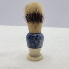 Vtg Ship Shave Scuttle W  Matching Shaving Brush House Of Fuller Blue White
