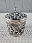 Vintage Dutch Silver Plated Tea Caddy   hendrik Hooijkaas For Douwe Egberts De