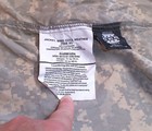 Army Acu Ucp Camo Cold Weather Ecwcs Gen Iii L4 Wind Jacket Coat Sz X-large Long