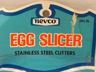 Vintage 1969 Nevco Stainless Steel Egg Slicer In Original Package Made In Japan