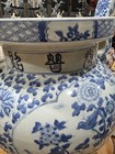 Rare Magnificent Large Chinese Blue   White Porcelain Tripod Censer Urn 22 5 