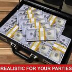 Movie Prop Toys 100 Dollar Bills Realistic Toy Play Cash One Stack 100 Pcs 10k 