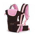 Baby Infant Carrier Sling Wrap Backpack Front Back Chest Ergonomic 4 Position