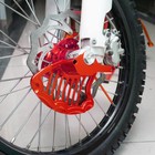 Cnc Front Brake Disc Guard Cover For Gas Gas Ex Ec Mc 125 250 300 2021-2023 Red