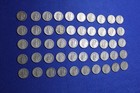 1   Roll Mercury Dimes 90  Silver 1940-1945 Circulated  Mixed Grades  50 Dimes
