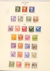 02 - Stamp Sweden 1924 - 1940 - 85  Complete 5 Page Collection Lot 
