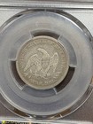 Pcgs F15 1838 Seated Liberty Quarter Very Scarce Date