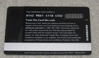 Vintage Plastic Starbucks 2017 Black-on-black Twin Tails Siren Gift Card -  6142