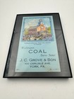 Vintage Coal Co Ink Blotter York Pa Nations Capitol Stunning Graphics 