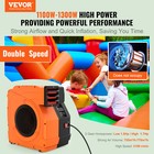 Vevor Inflatable Bounce House Blower 1 5   1 7 Hp 1100w Commercial Air Pump Fan