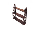  1 12 Scale Dollhouse Miniature Chippendale Wall Shelf - Artisan  Made Furniture