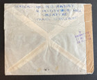 Malaya Singapore Censored To Pay 1940 s Poor Condition  Torn stuck Back Together