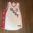 Vintage Reebok Kevin Garnett 2004 Nba West All Star Jersey Authentic Size 48 L