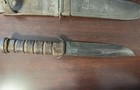 Wwii Ww2 Usn Navy Robeson Rcc Mark Mk2 Utility Knife   Nord 6581 Bm Co  Scabbard