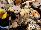 Lot Of 38 Coca-cola International Beanies Stuffed Animal Plush